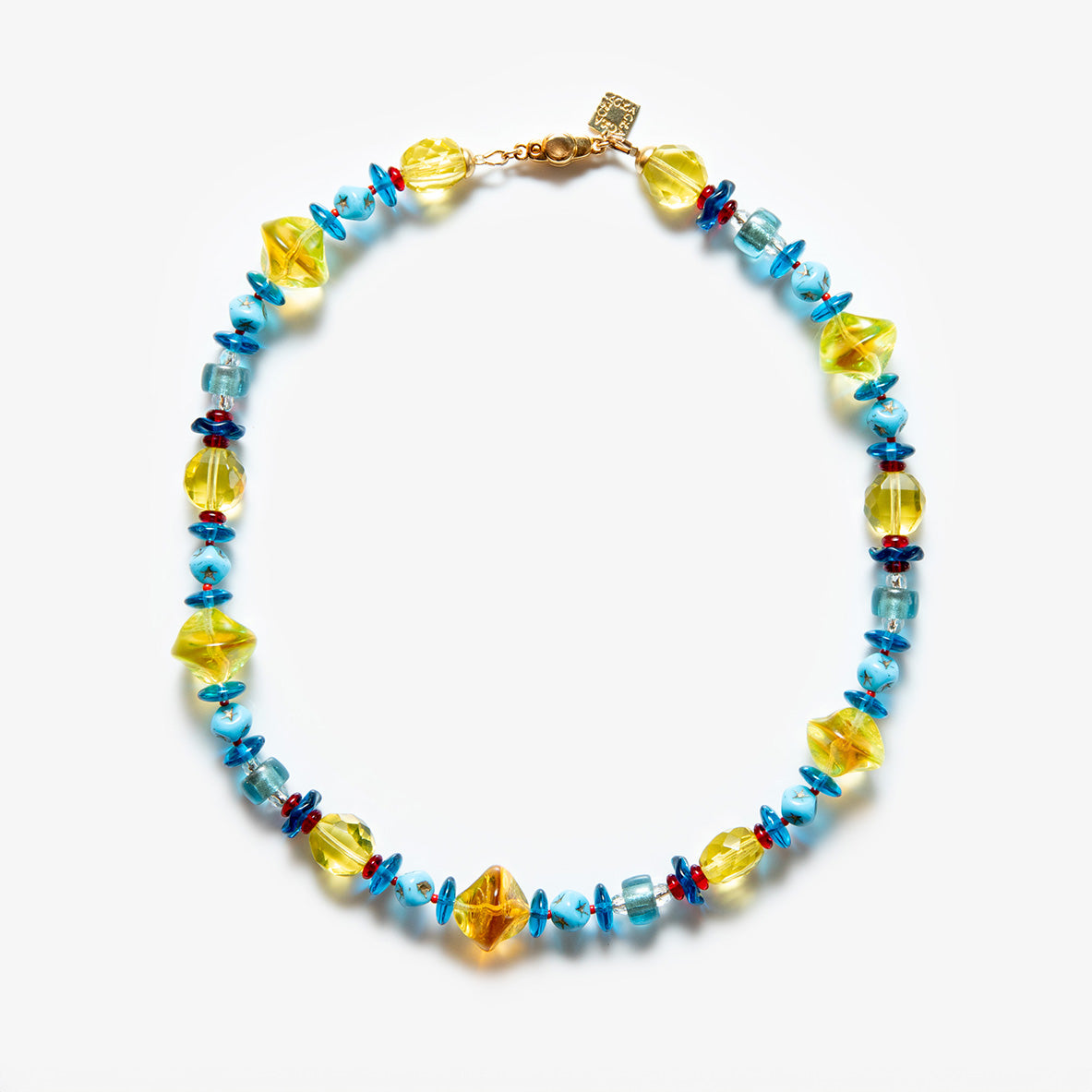 Aglagla | Mini Fancy Blue Yellow