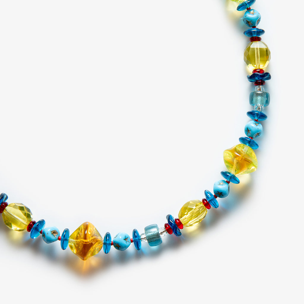 Aglagla | Mini Fancy Blue Yellow