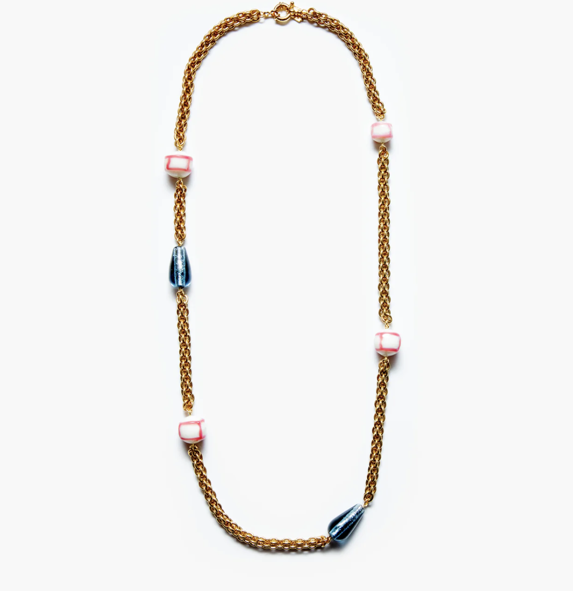 Aglagla | Necklace Chain Lungo Multi Gold V