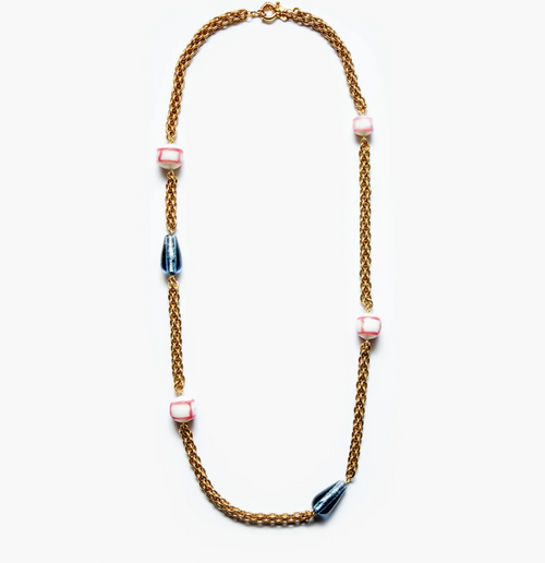 Aglagla | Necklace Chain Lungo Multi Gold V