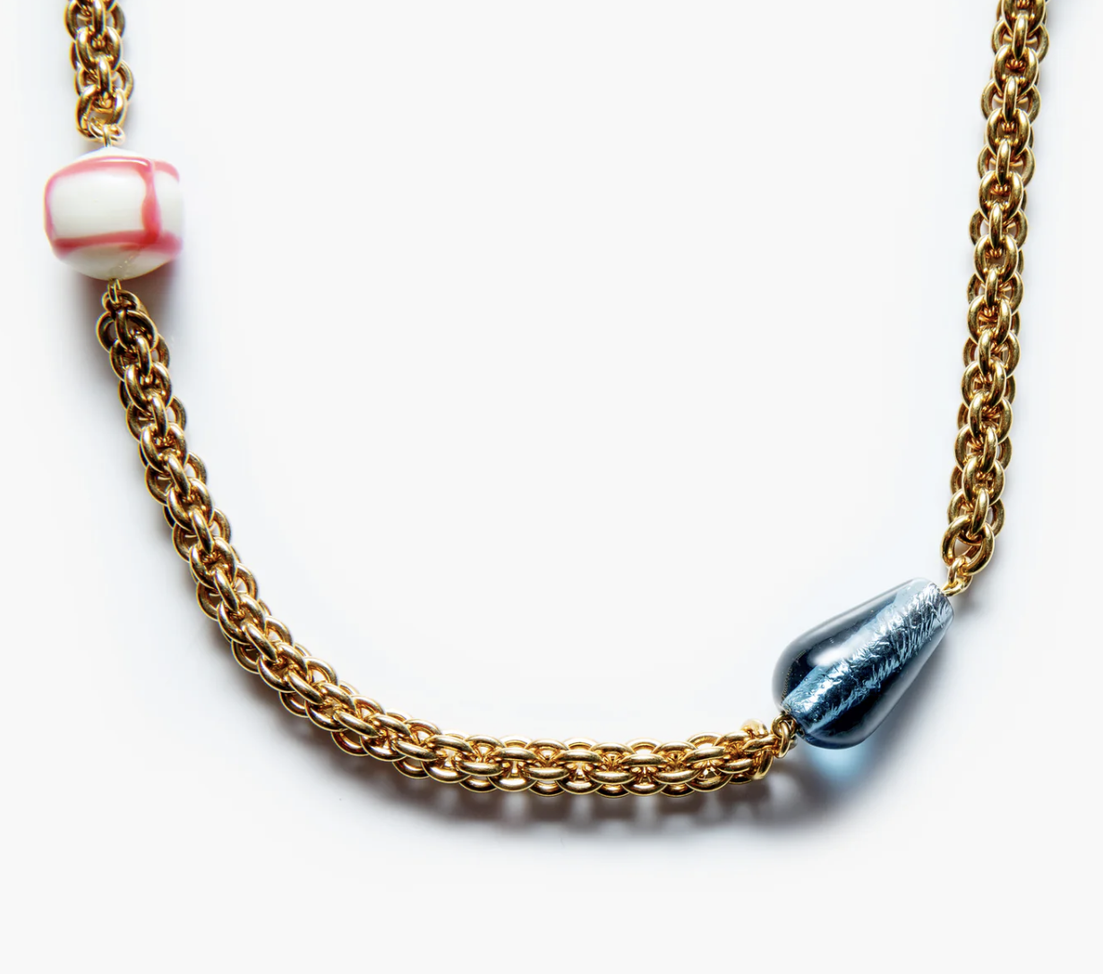 Aglagla | Necklace Chain Lungo Multi Gold V