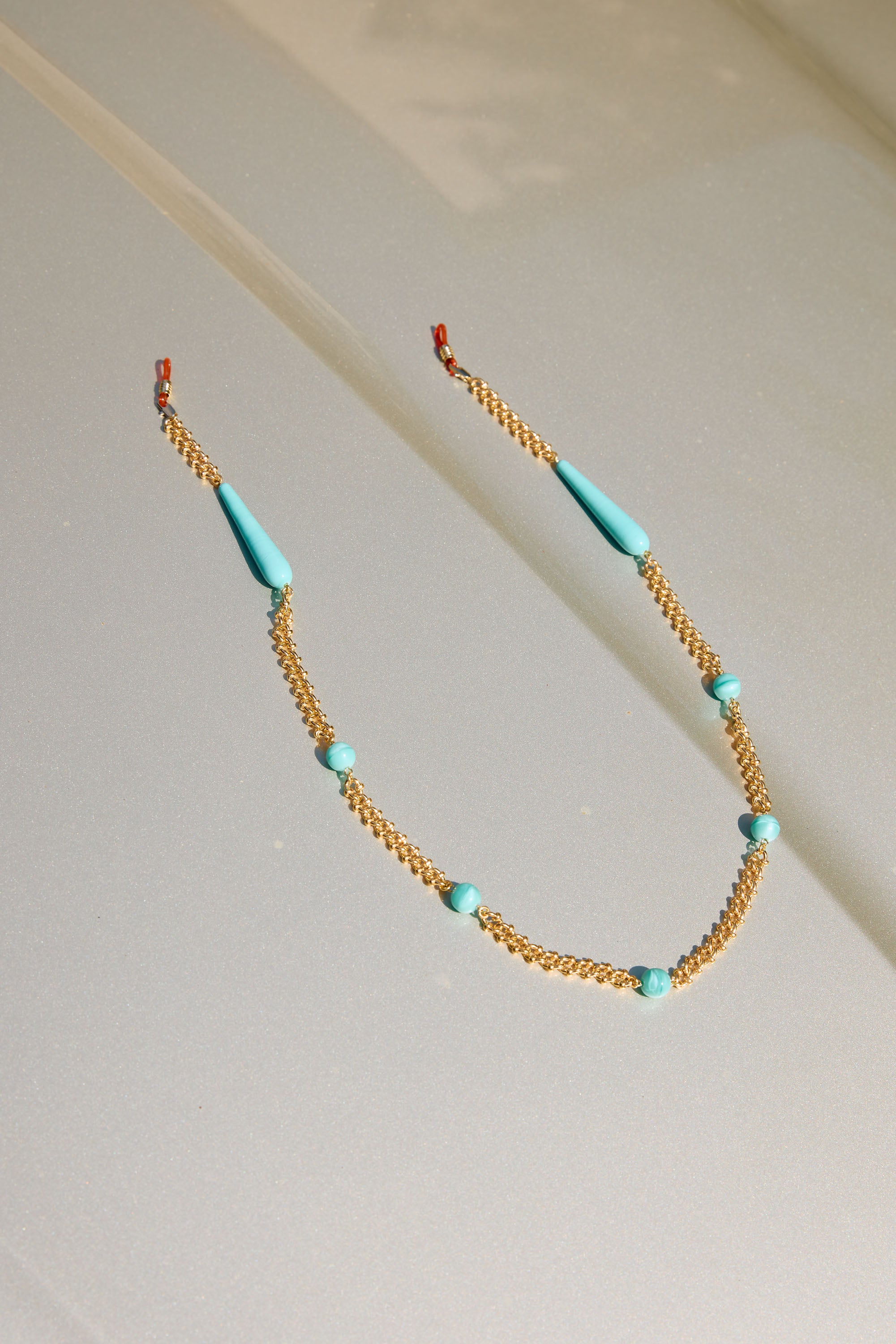 Aglagla | Sunglass Chain Turqoise 