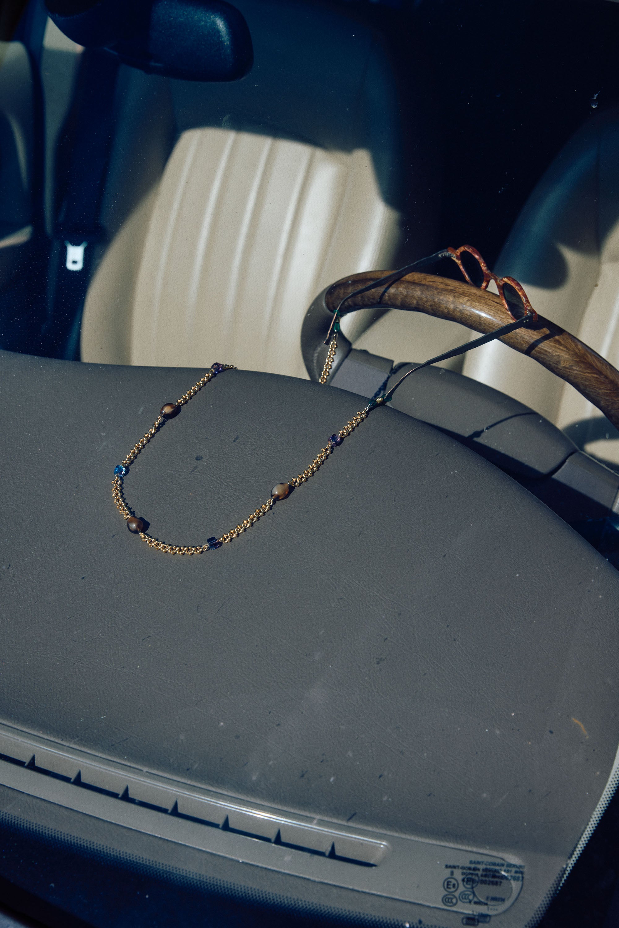 Aglagla | Sunglass Chain Green Brown Blue