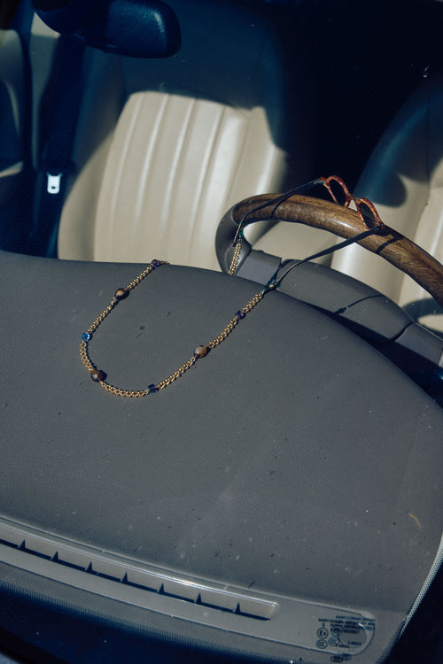 Aglagla | Sunglass Chain Green Brown Blue