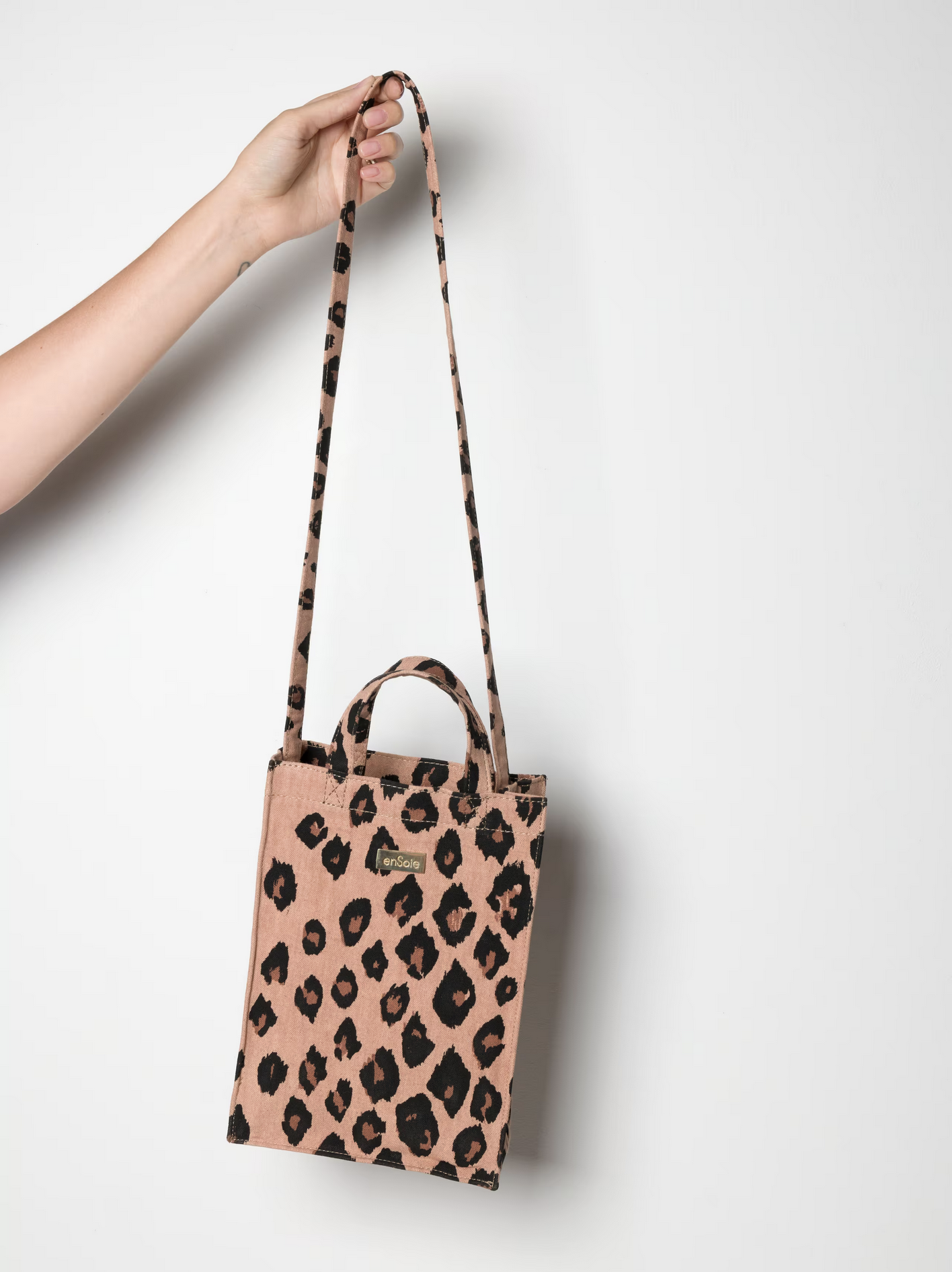 enSoie | Cabas Bag Heritage Leo Print