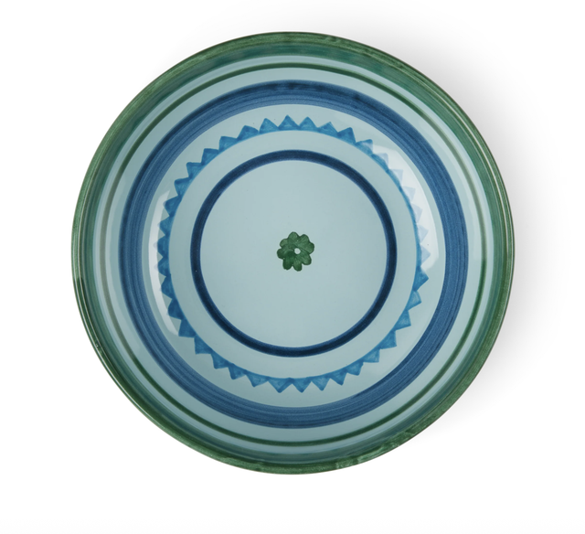 Emporio Sirenuse | Circle Large Bowl (Blue Green)