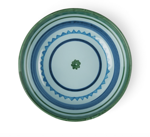 Emporio Sirenuse | Circle Large Bowl (Blue Green)