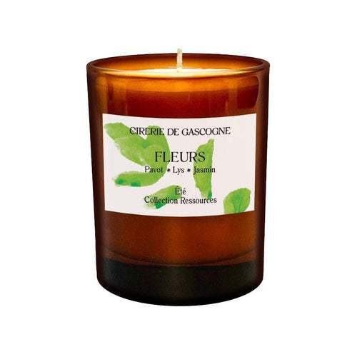 Cirerie de Gascogne | Bougie Senteur – Fleurs: Pavot - Lys - Jasmin