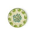 Emporio Sirenuse | Flower Dessert Plate (Yellow Green)