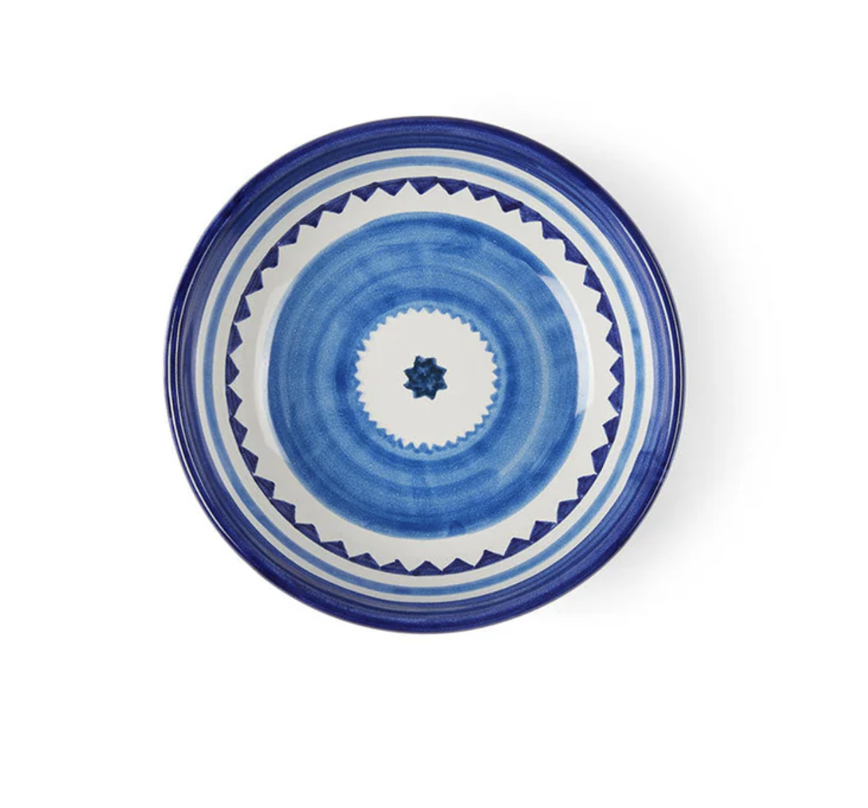 Emporio Sirenuse | Sun Small Bowl (White Blue)