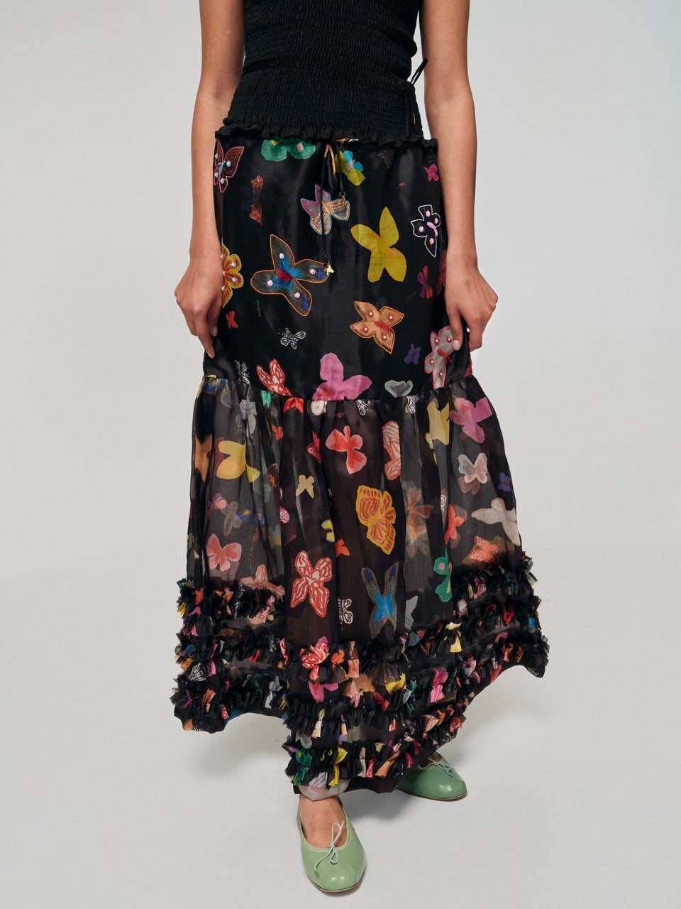 enSoie | Ash couture skirt