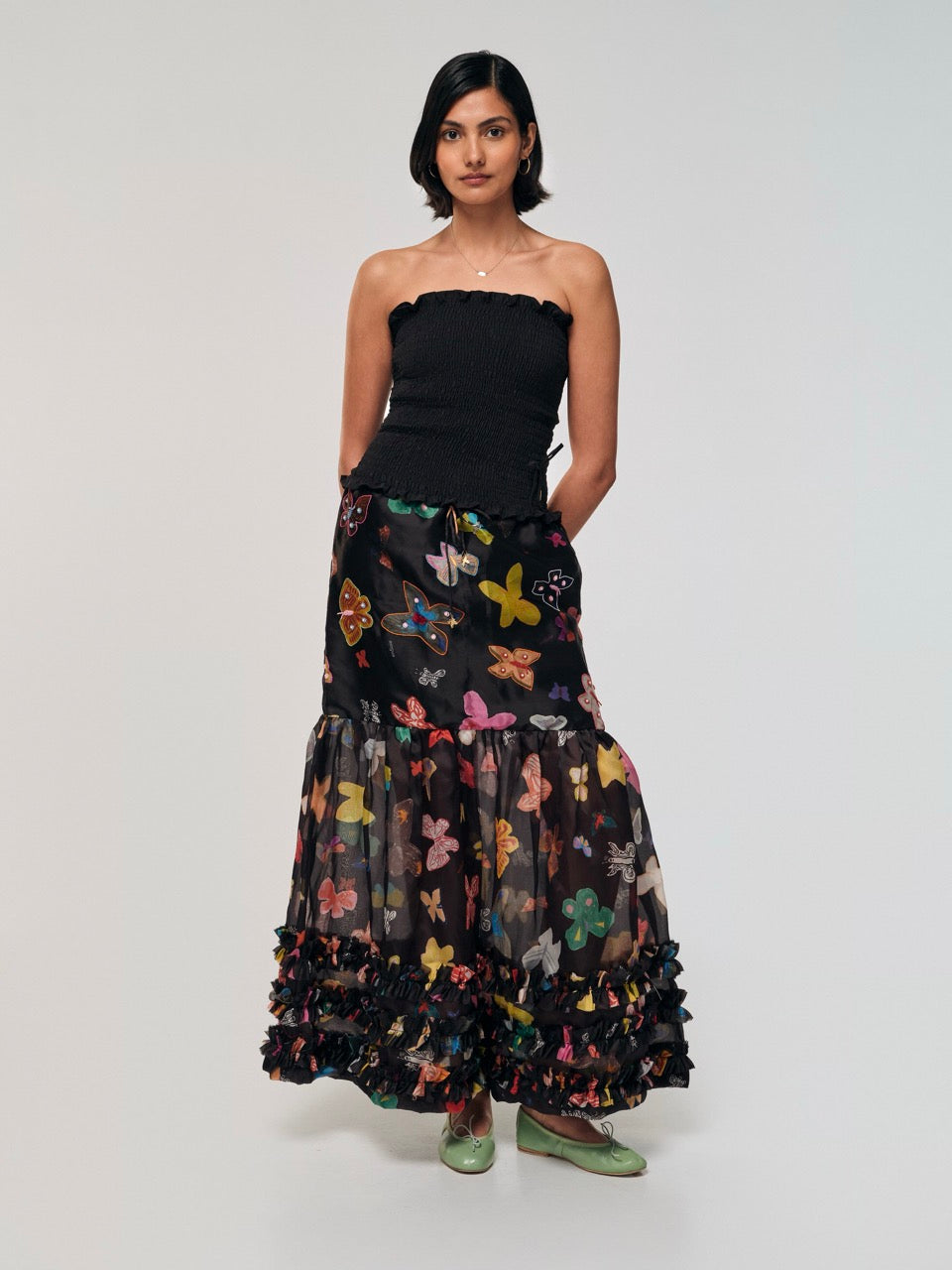 enSoie | Ash couture skirt