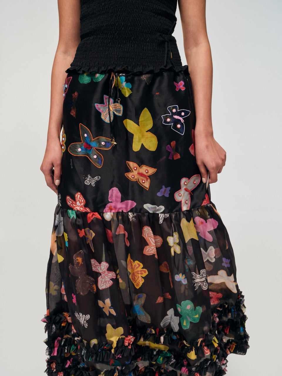 enSoie | Ash couture skirt