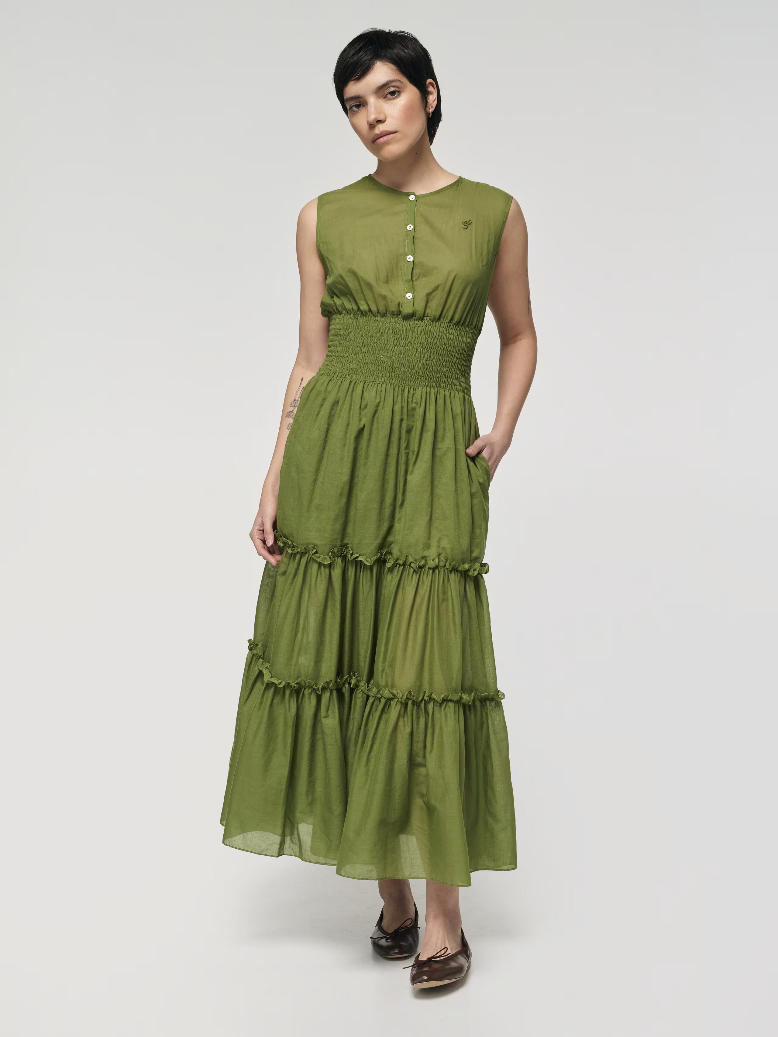 enSoie | Ashley Dress Cotton Voile