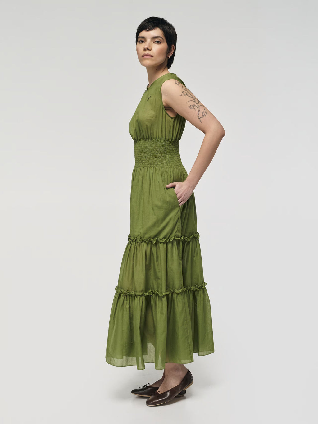enSoie | Ashley Dress Cotton Voile