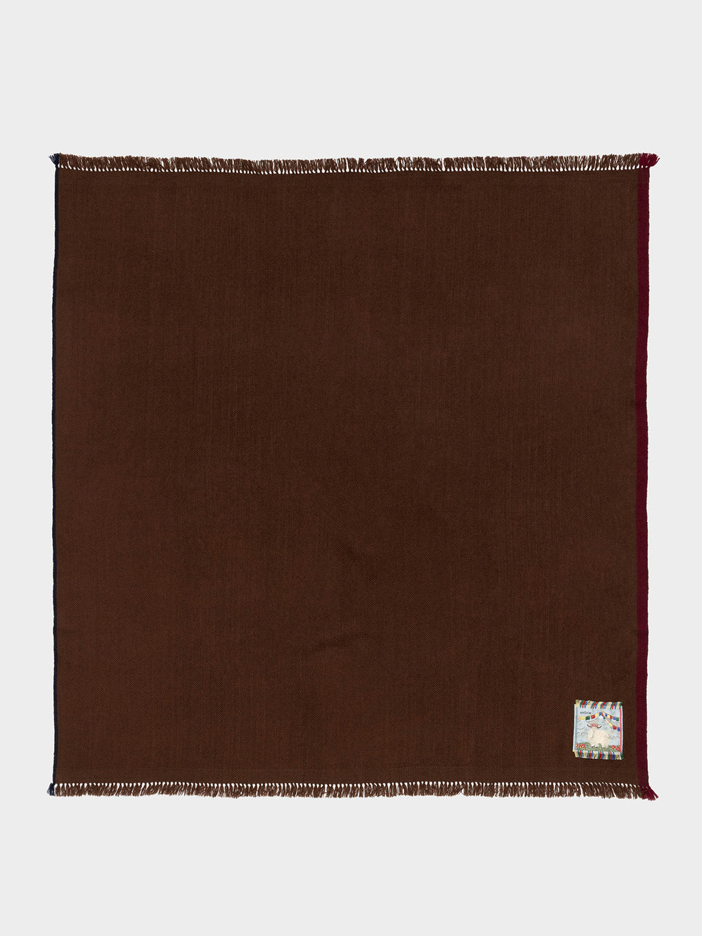 enSoie | Blia Cashmere Stole  | Bear Brown