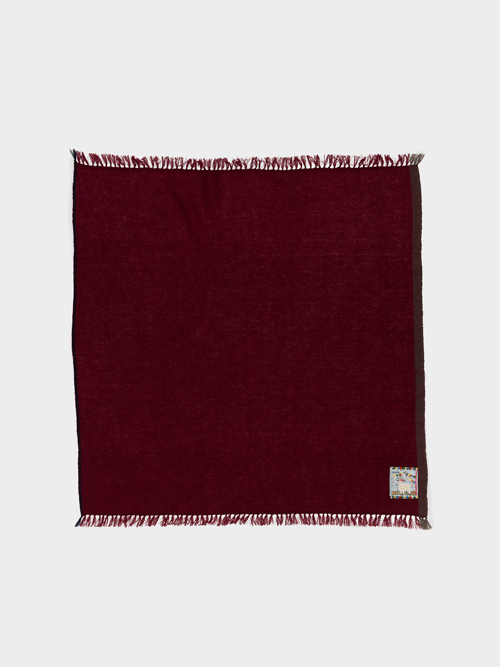 enSoie | Blia Cashmere Stole  | Berry Red