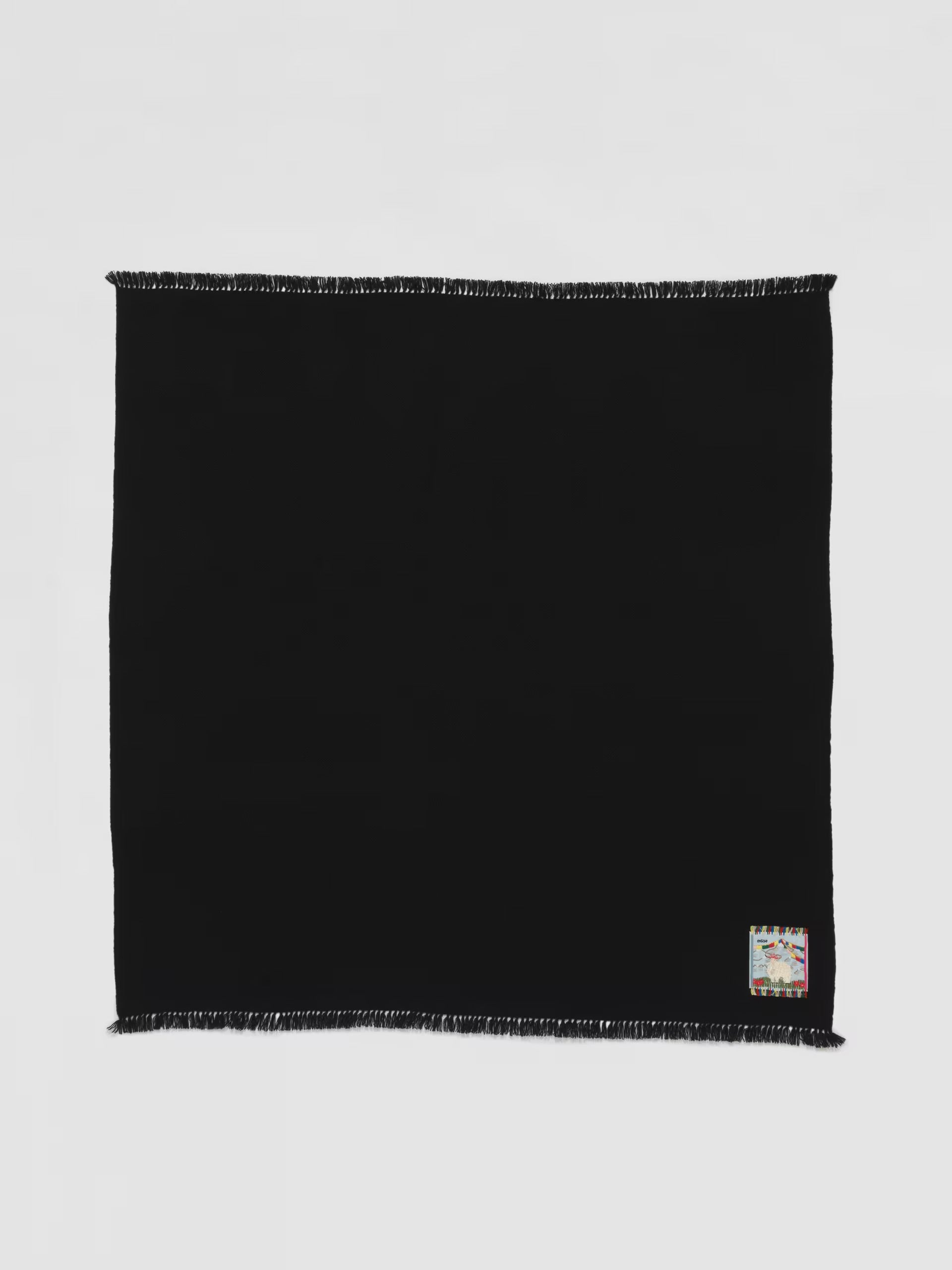 enSoie | Blia Cashmere Stole | Best Black