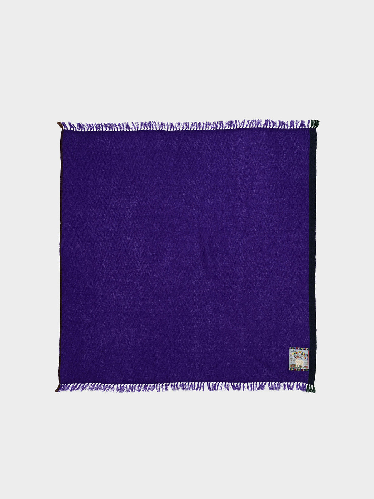 enSoie | Blia Cashmere Stole  | Black Currant