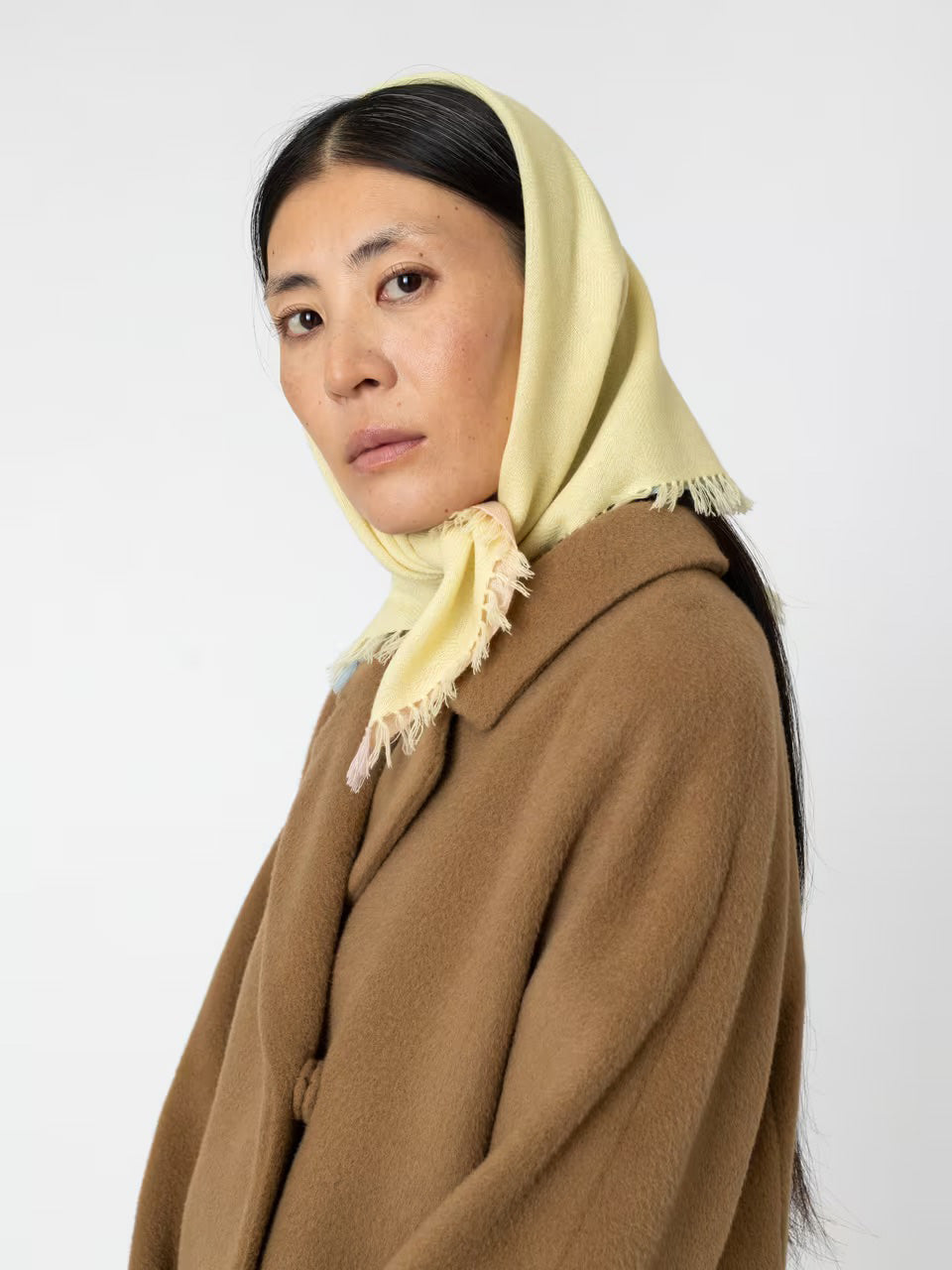 enSoie | Blia Cashmere Stole  | Buttercup