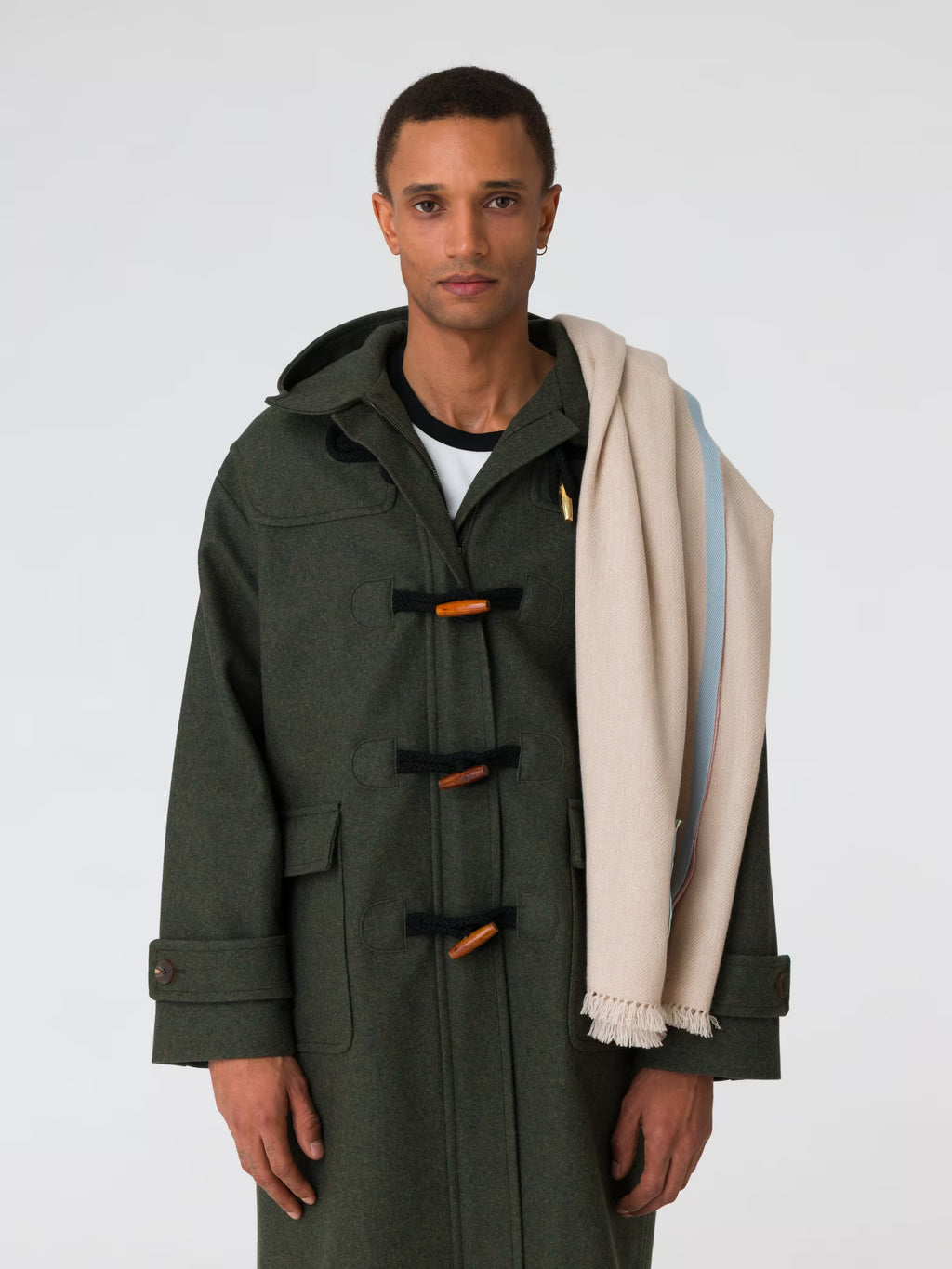 enSoie | Blia Cashmere Stole | Cashmere Beige