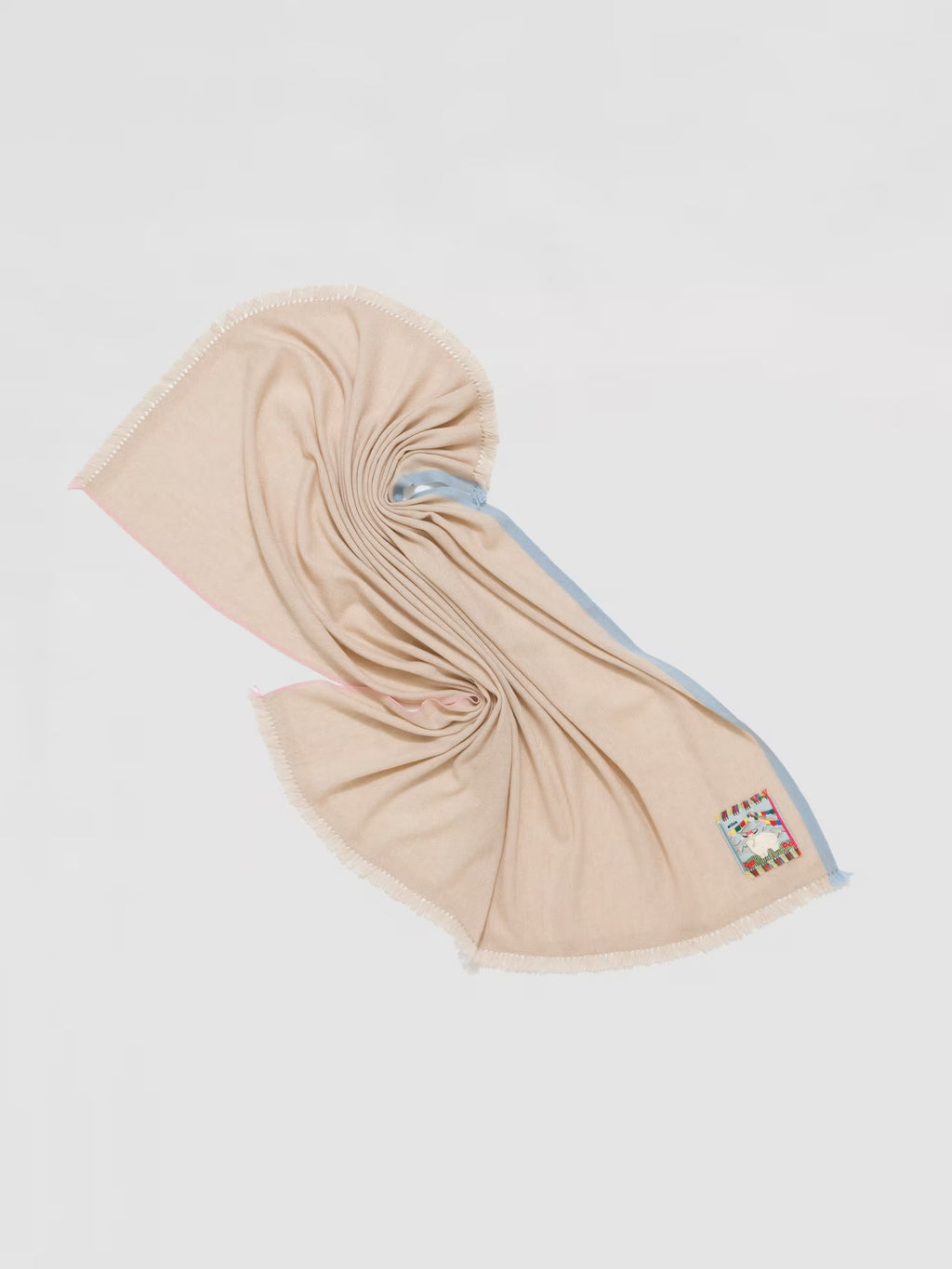 enSoie | Blia Cashmere Stole | Cashmere Beige