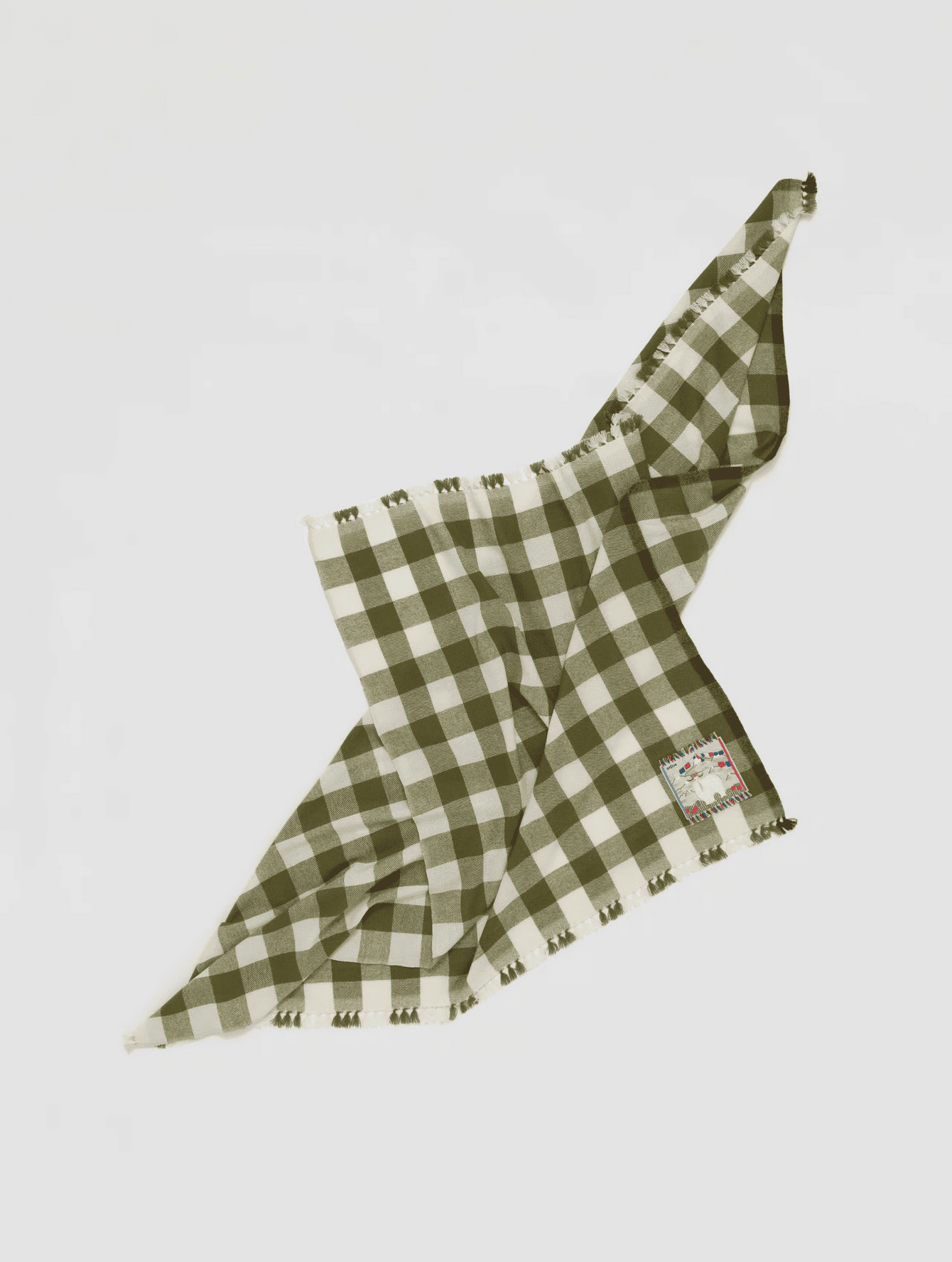 enSoie | Blia Cashmere Stole Check 130