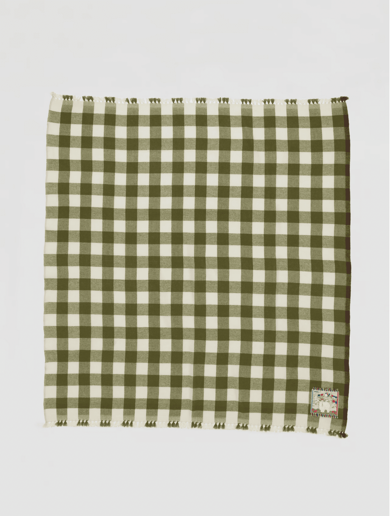enSoie | Blia Cashmere Stole Check 130