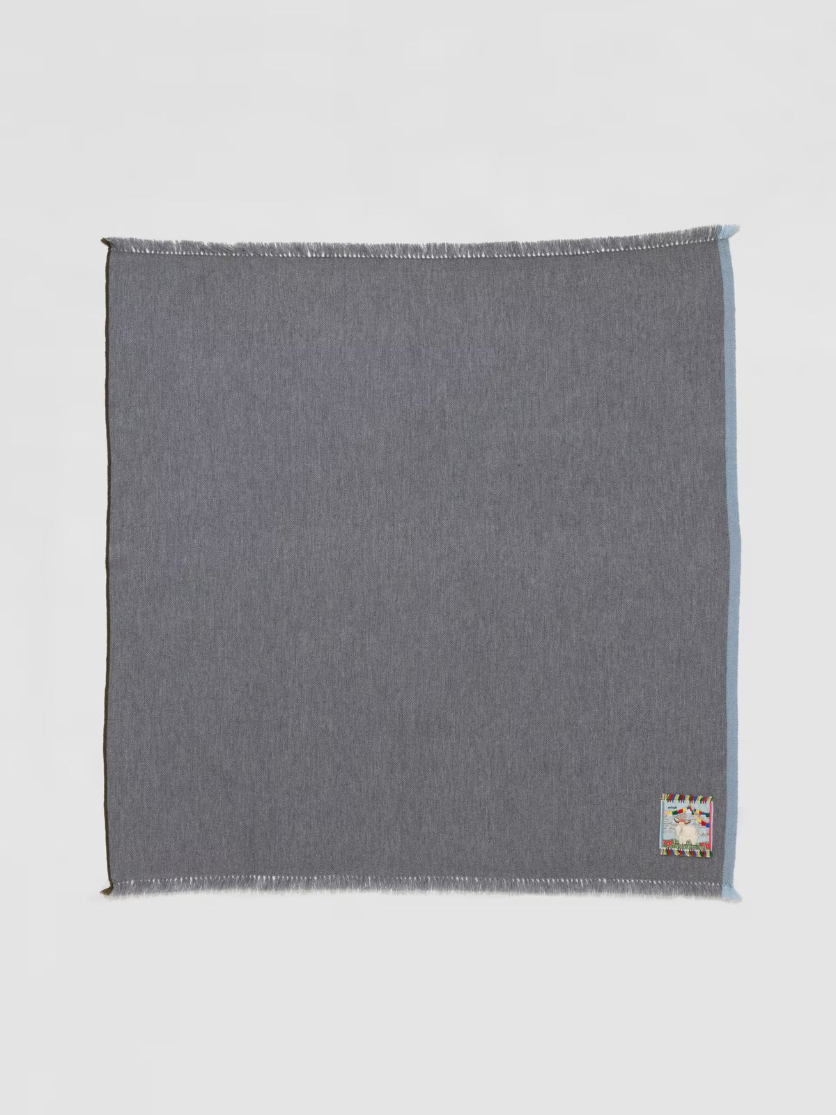 enSoie | Blia Cashmere Stole | Cloud Grey