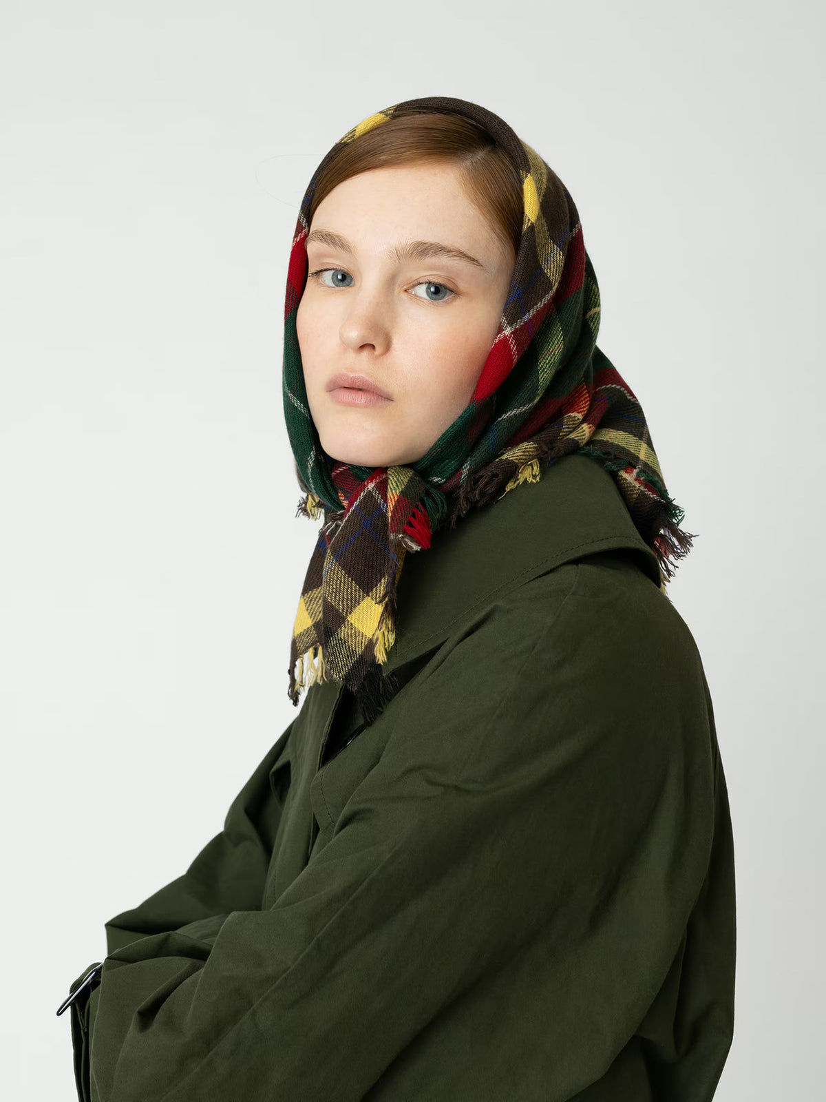 enSoie | Blia Cashmere Stole | Darkest Season