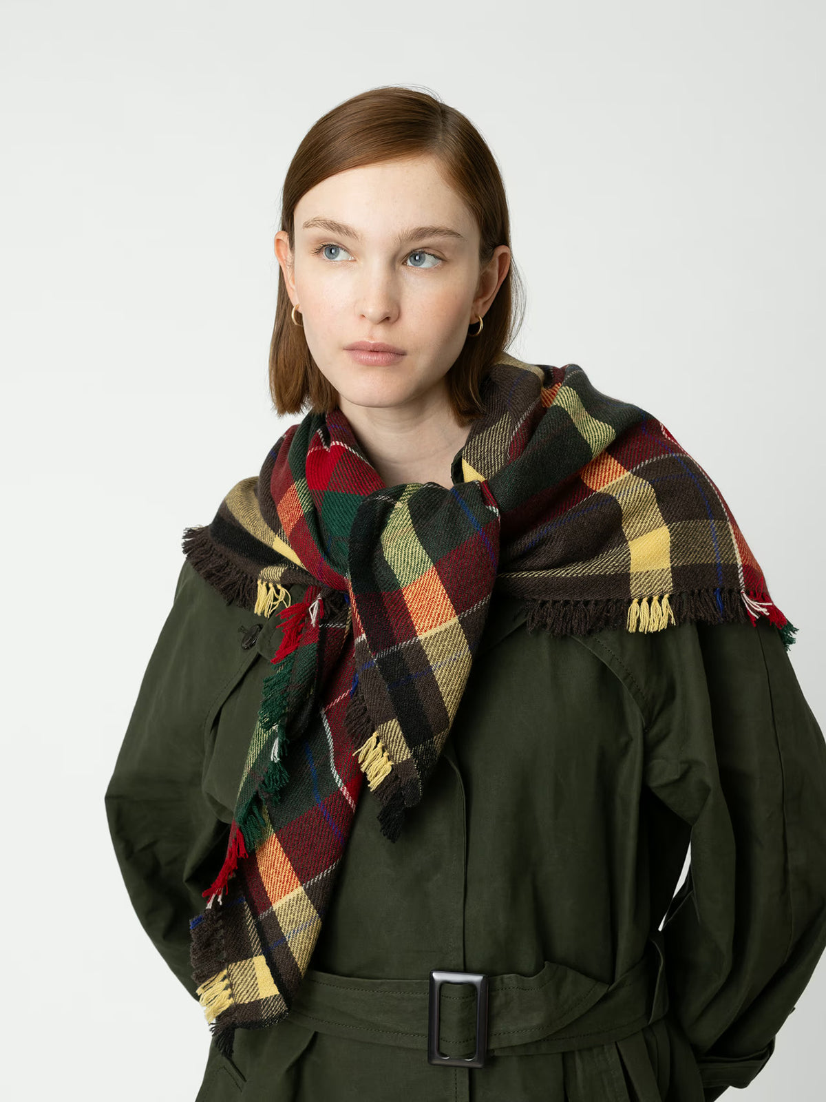 enSoie | Blia Cashmere Stole | Darkest Season