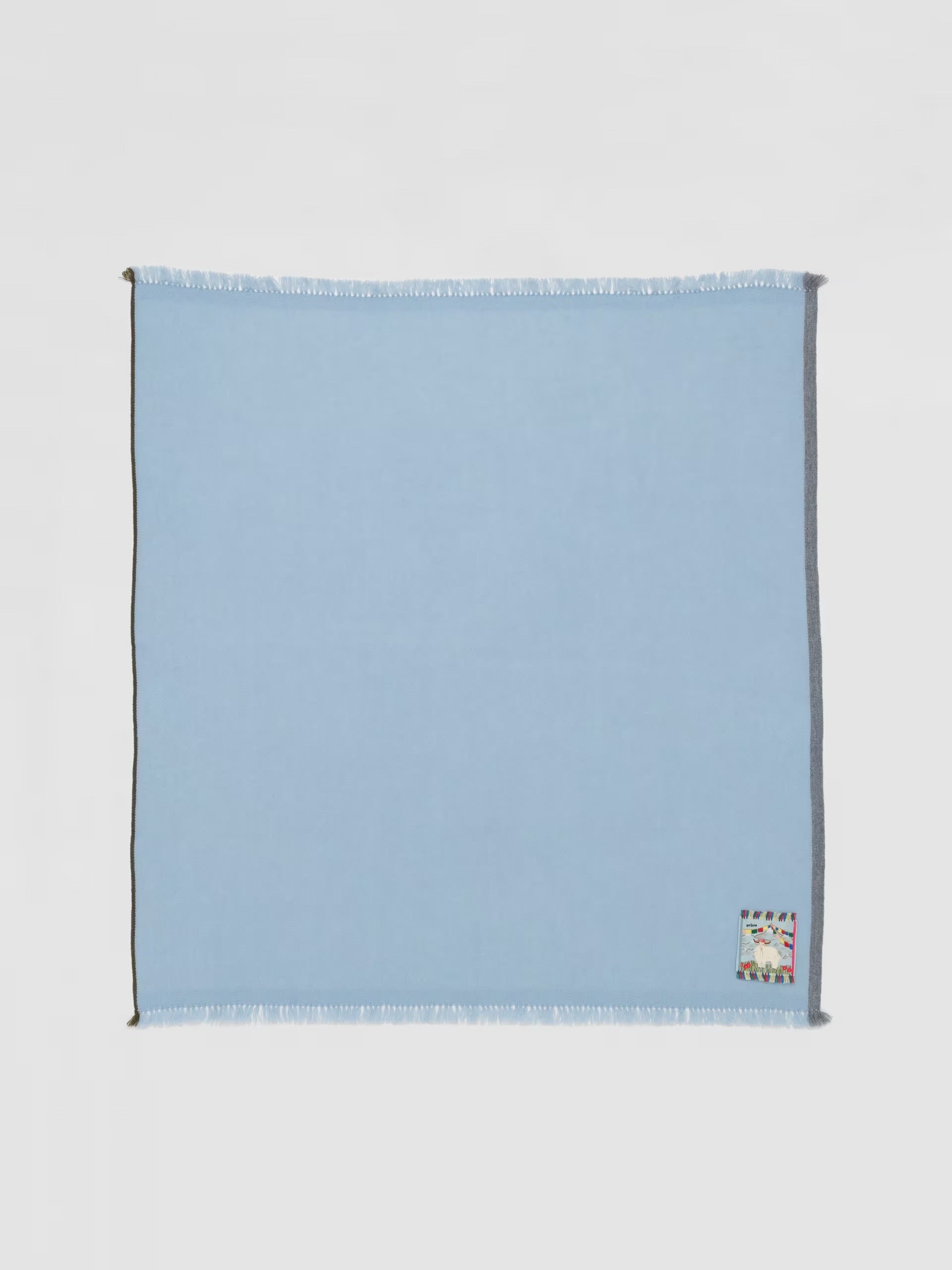 enSoie | Blia Cashmere Stole | Dream Blue