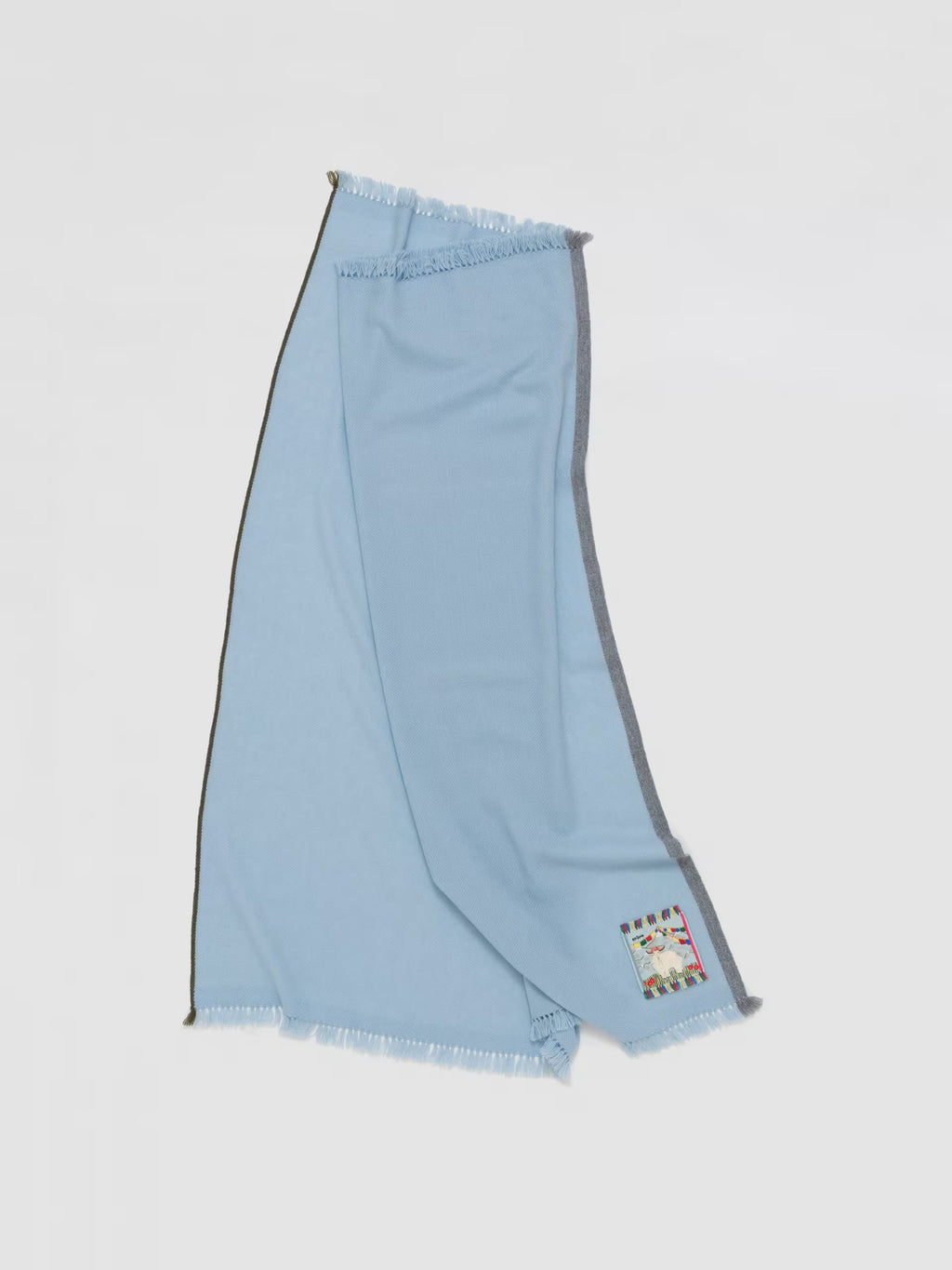 enSoie | Blia Cashmere Stole | Dream Blue