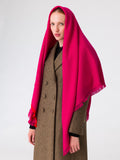 enSoie | Blia Cashmere Stole | Lipstick Pink