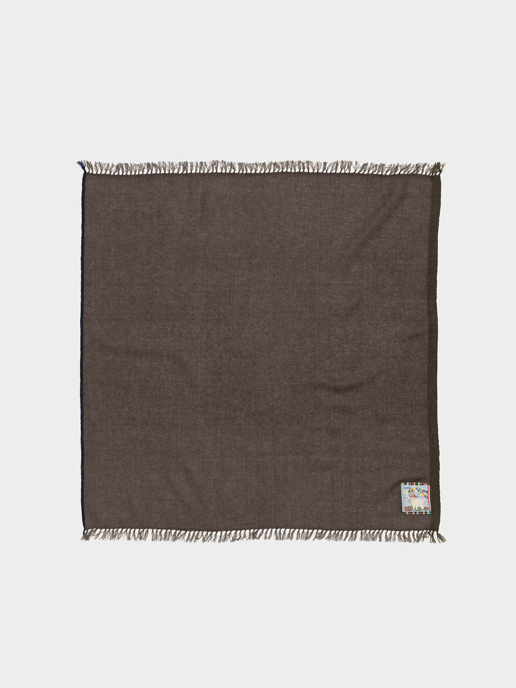 enSoie | Blia Cashmere Stole  | Mountain Hare