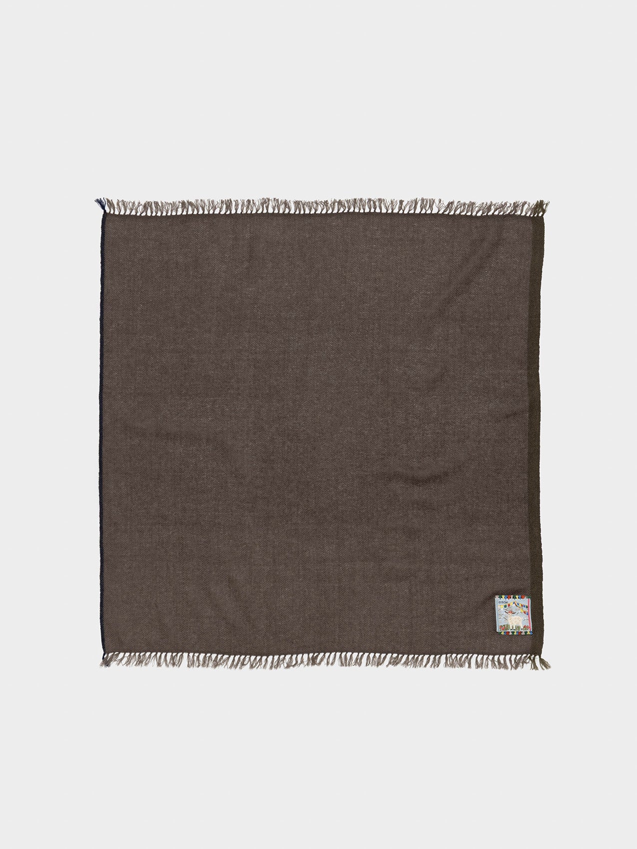 enSoie | Blia Cashmere Stole  | Mountain Hare