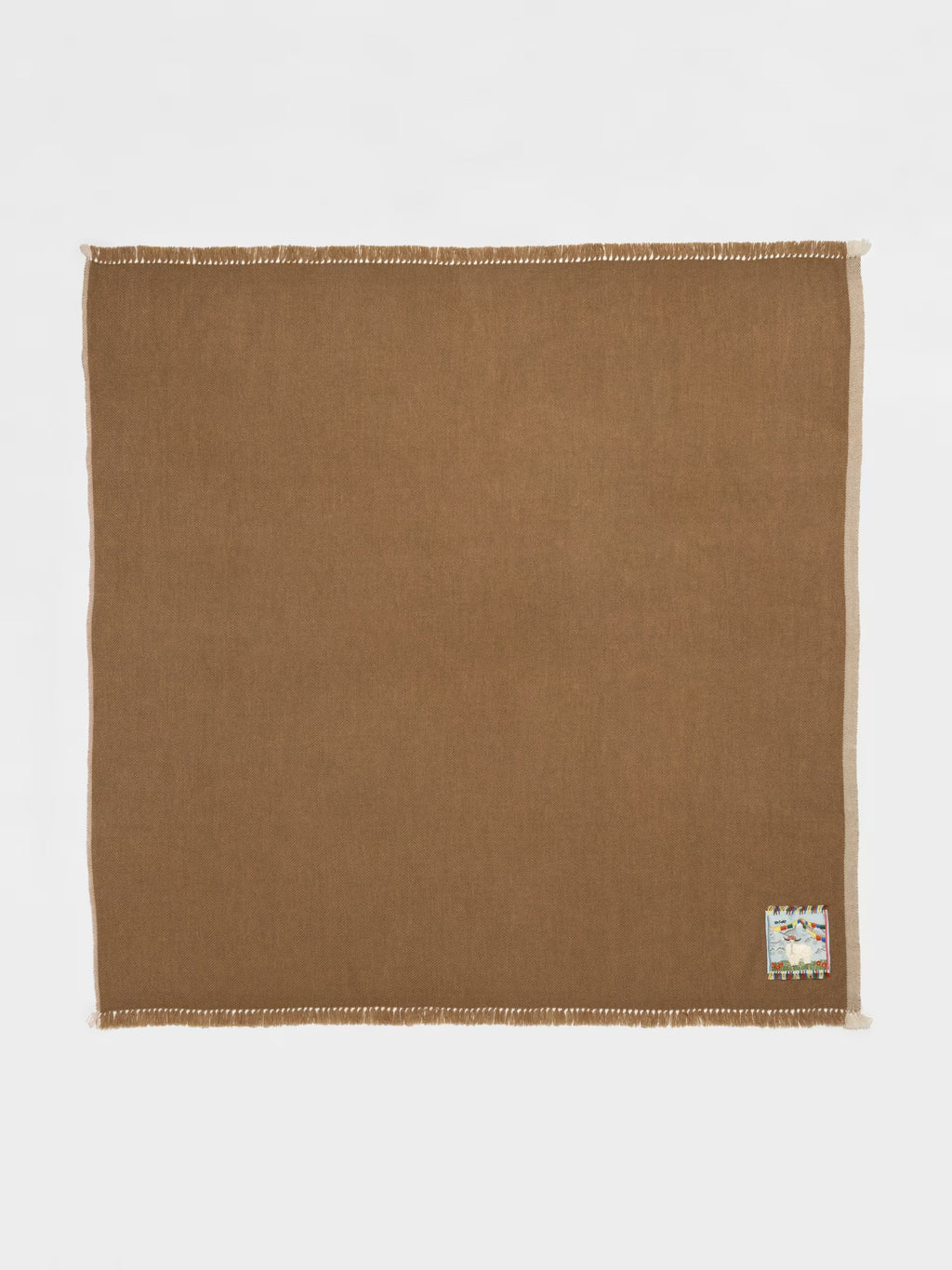 enSoie | Blia Cashmere Stole | Mouse Brown
