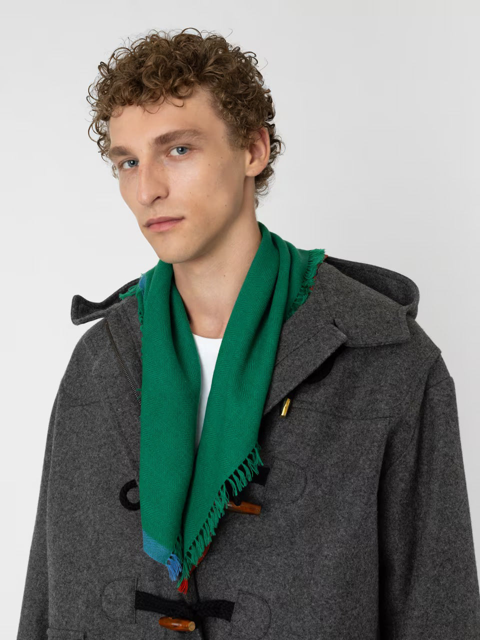 enSoie | Blia Cashmere Stole  | Pine Tree