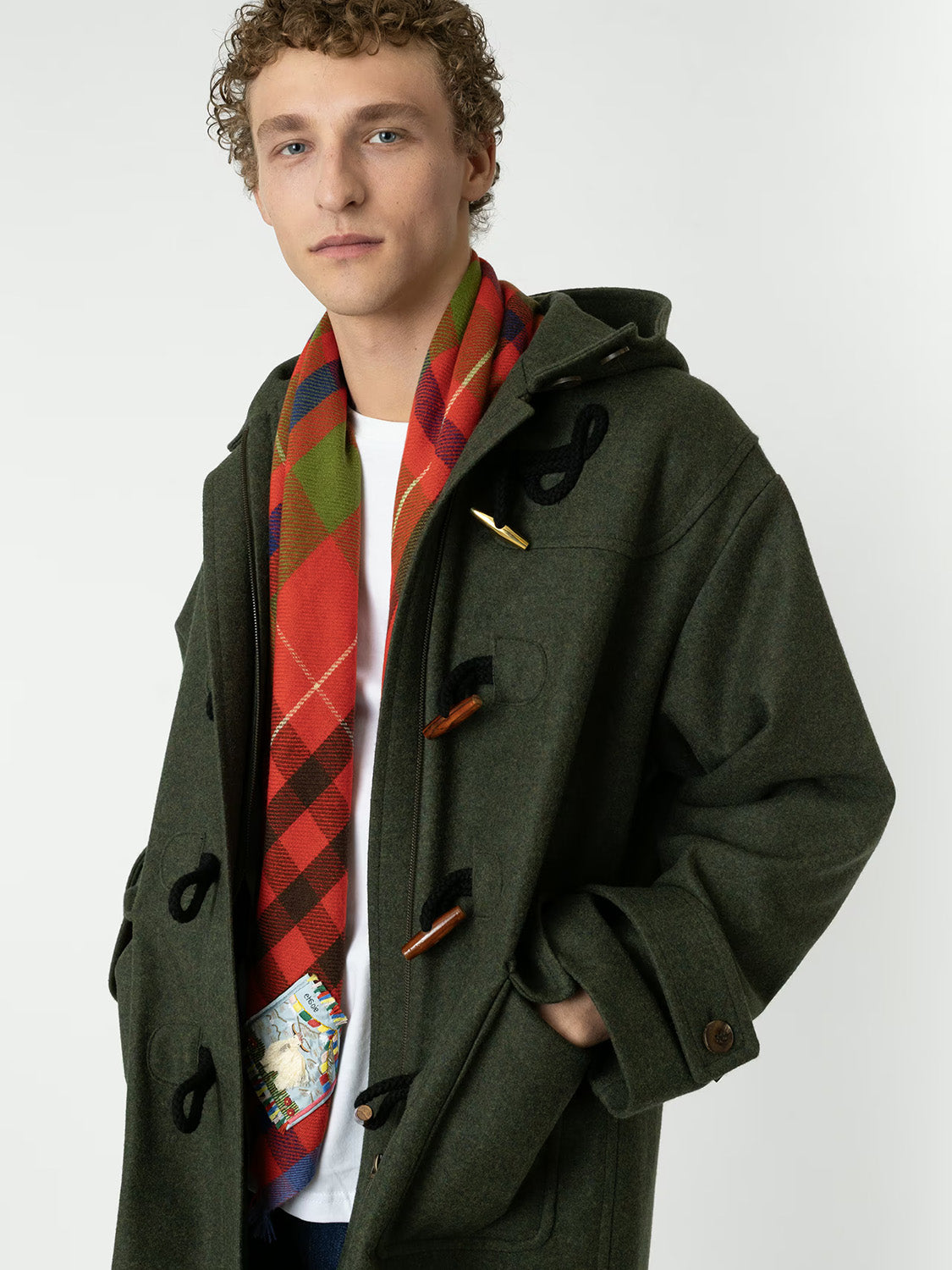 enSoie | Blia Cashmere Stole | Ripe Apple