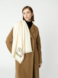 enSoie | Blia Cashmere Stole  | Snow Rabbit