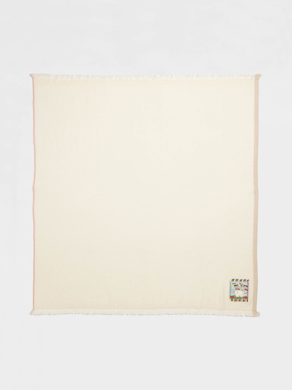 enSoie | Blia Cashmere Stole  | Snow Rabbit