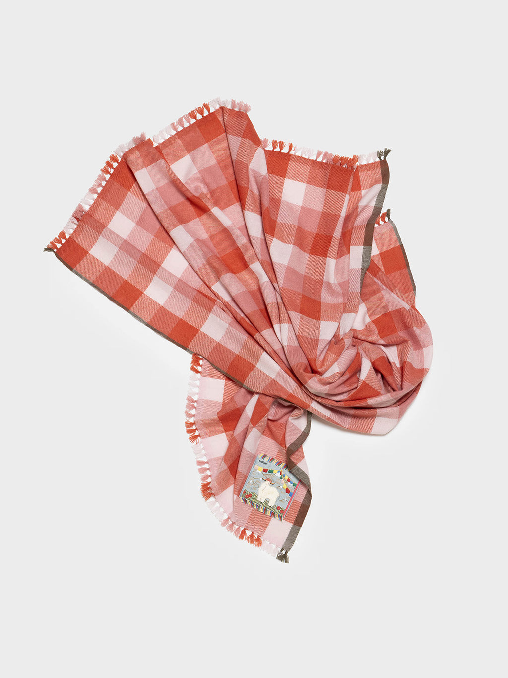enSoie | Blia Cashmere Stole  | Ripe Apple