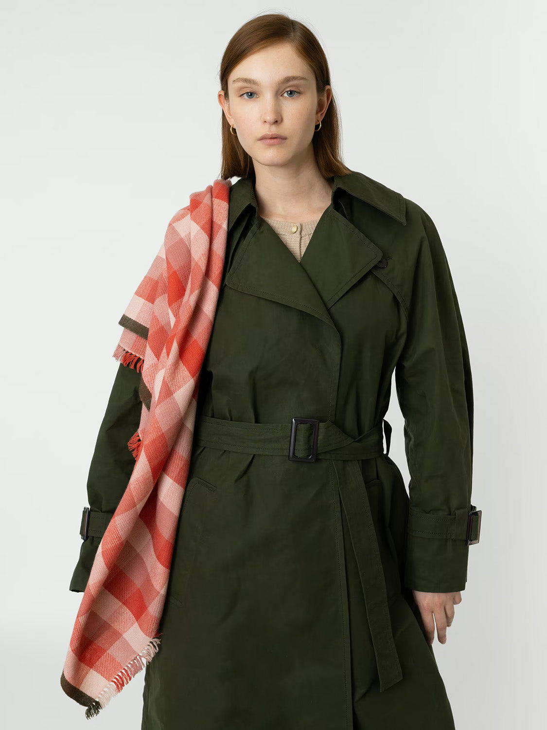 enSoie | Blia Cashmere Stole  | Ripe Apple