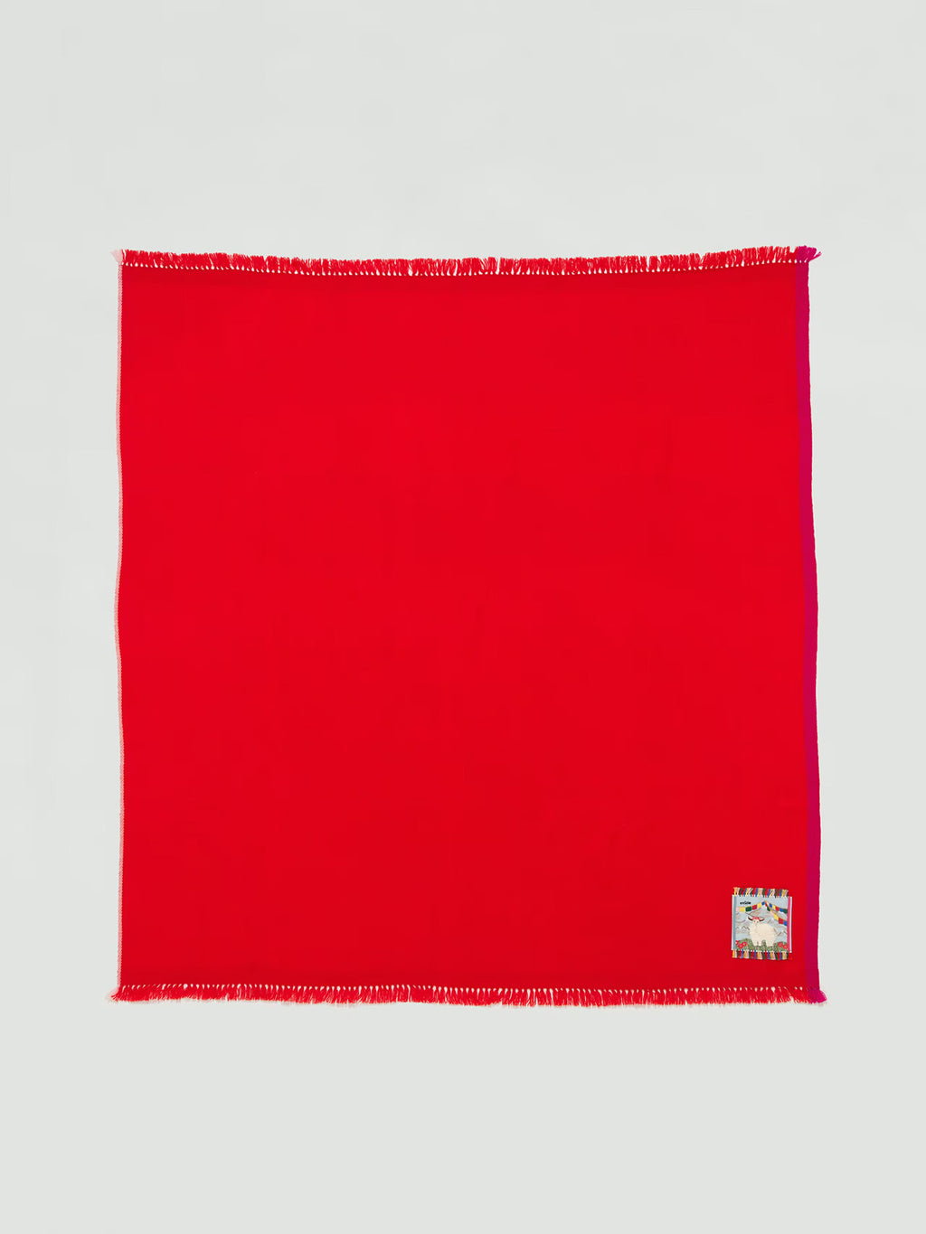 enSoie | Blia Cashmere Stole  | Warmest Red