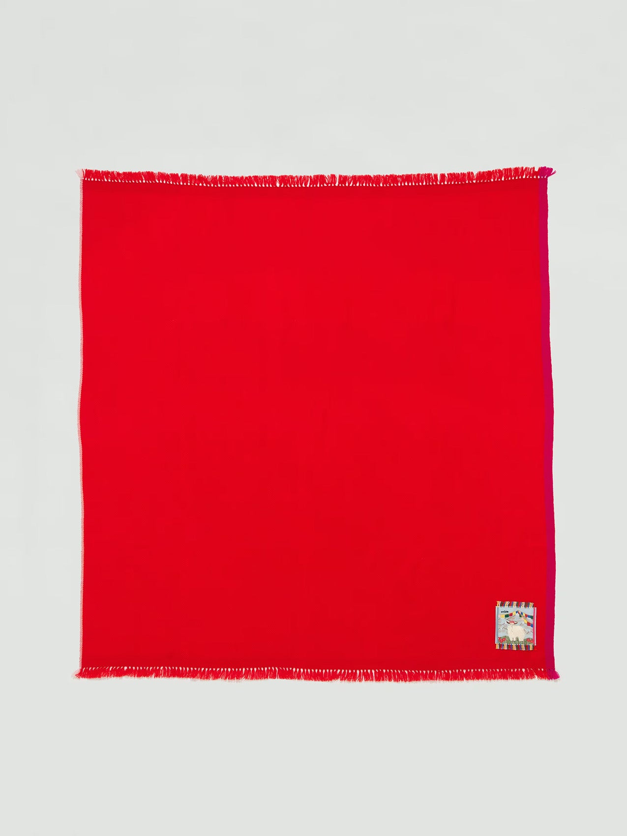 enSoie | Blia Cashmere Stole  | Warmest Red