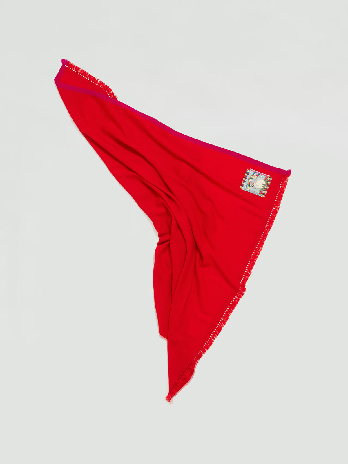 enSoie | Blia Cashmere Stole  | Warmest Red