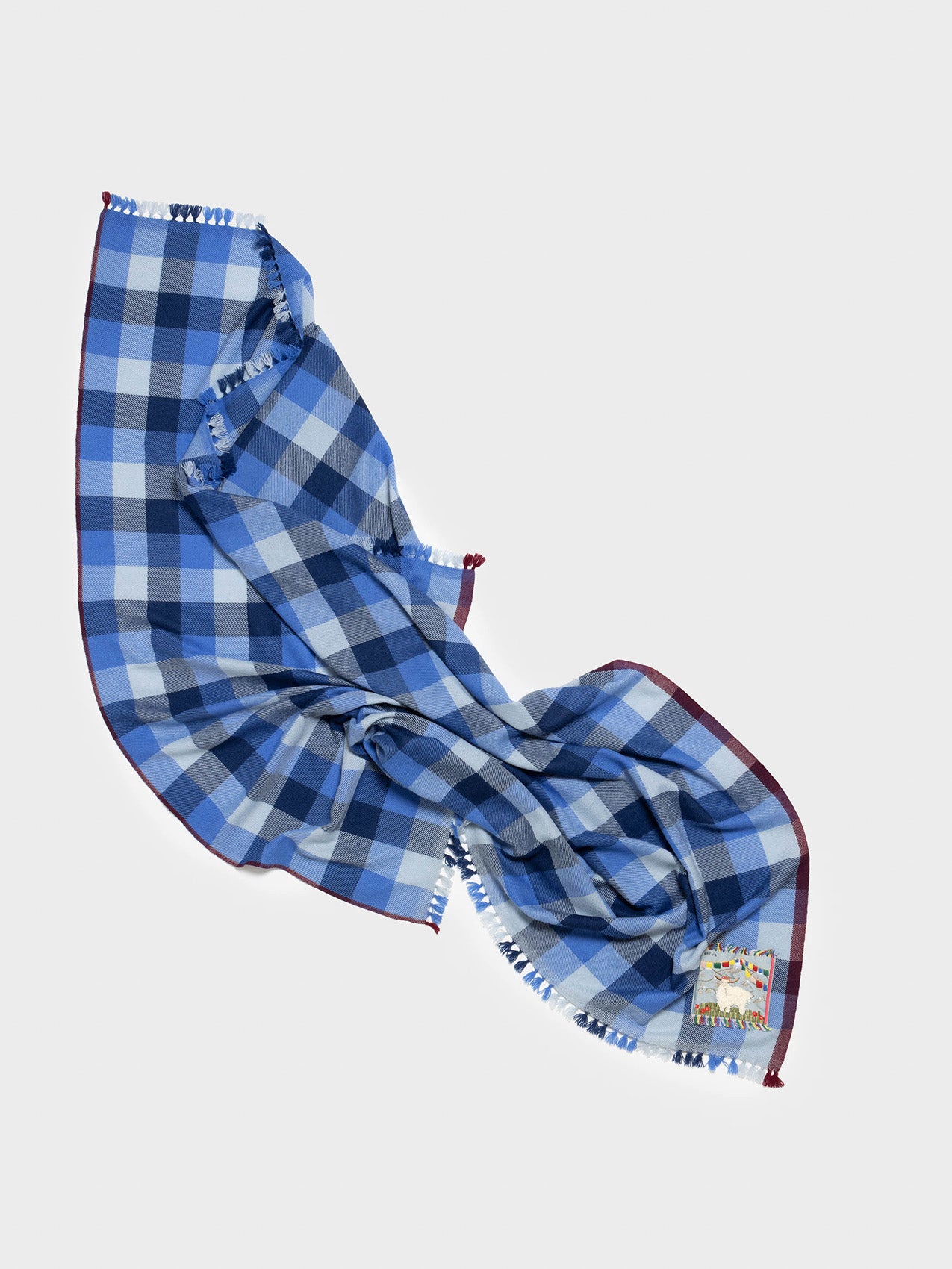enSoie | Blia Cashmere Stole | Winterstorm