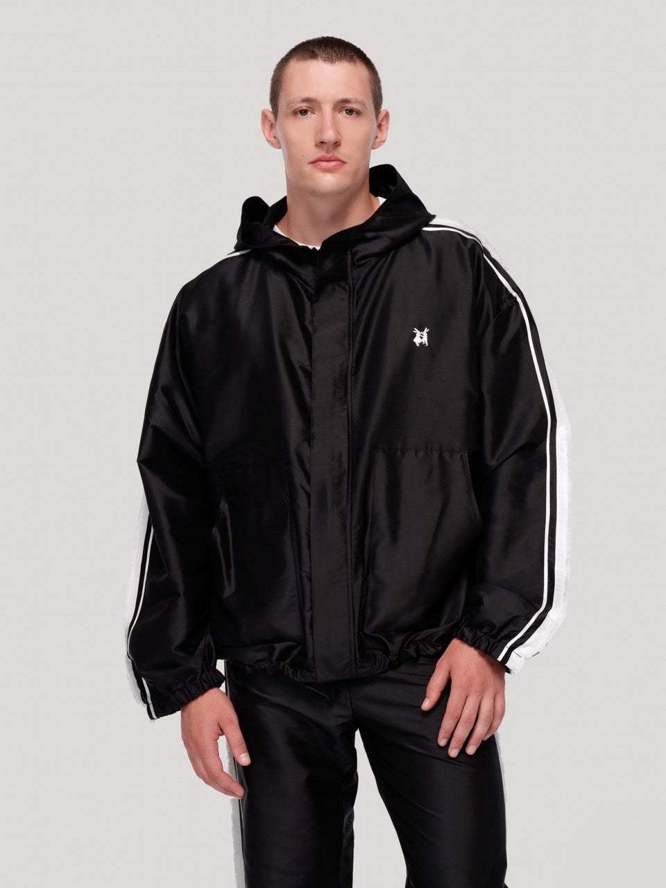 enSoie | Boreas Doupion Jacket black