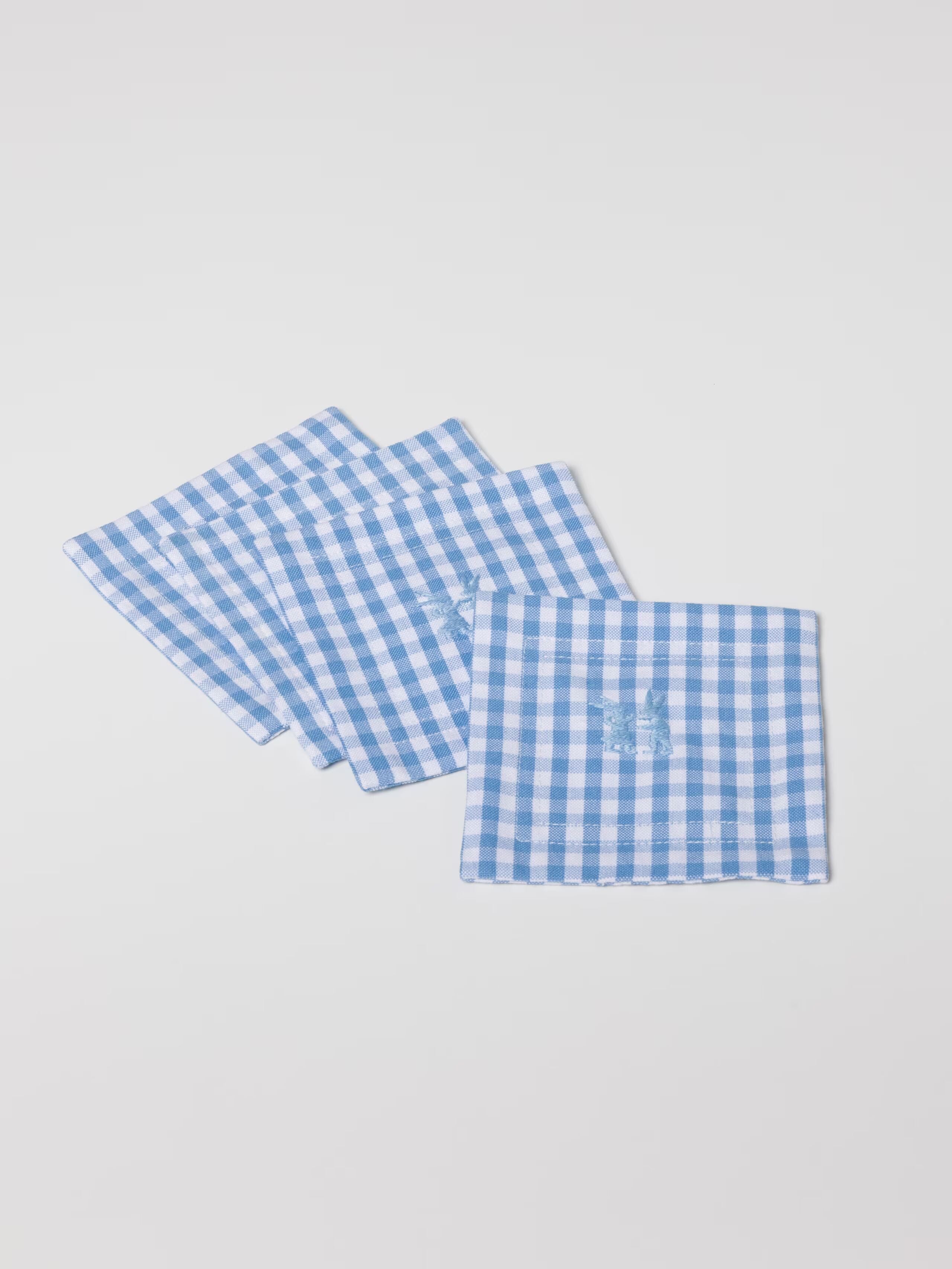 enSoie |  Charlène Coaster Vichy Set of 4