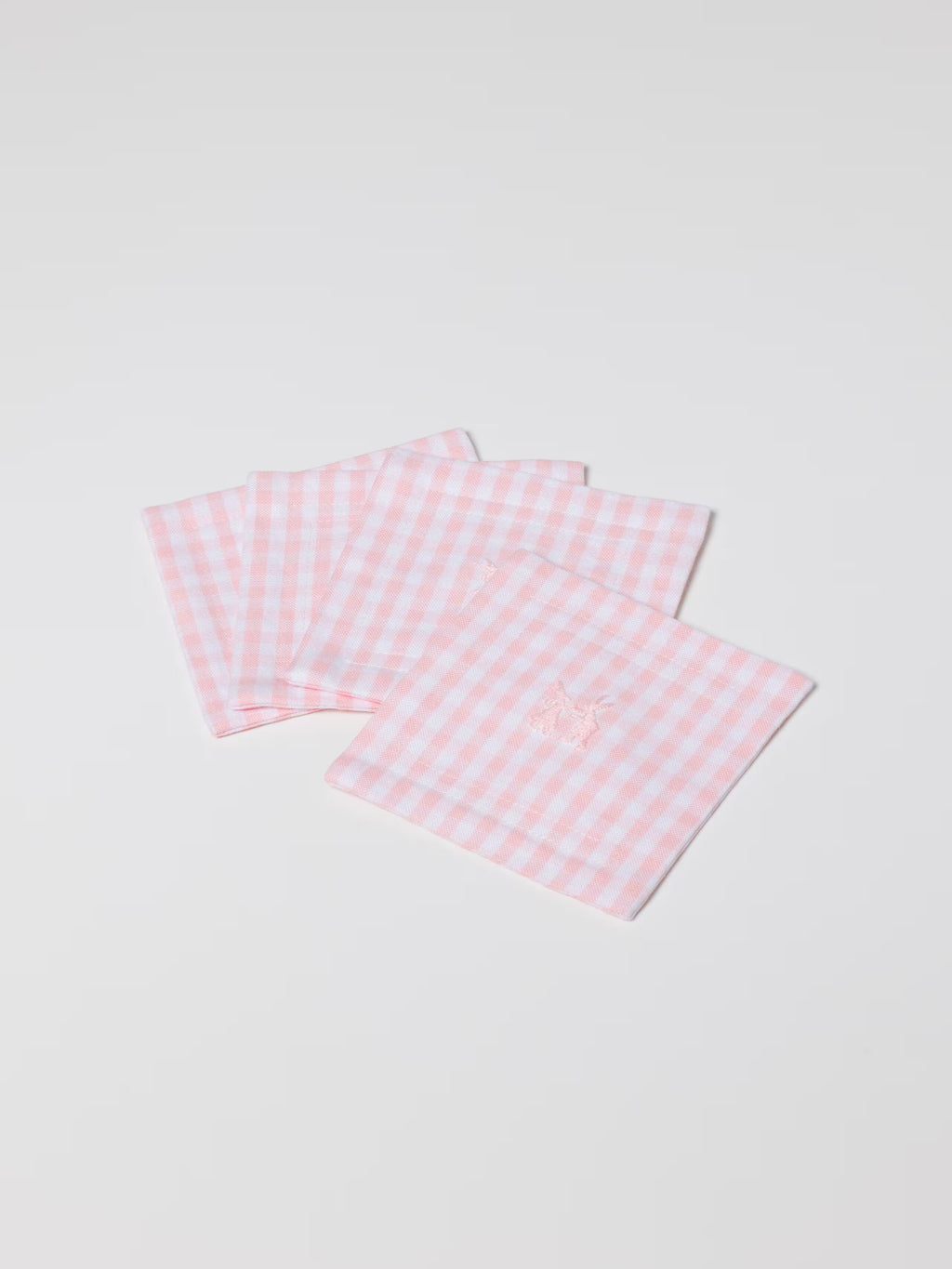 enSoie |  Charlène Coaster Vichy Set of 4